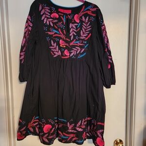 Embroidered Maeve dress
